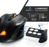 A close-up of a gaming mouse with a diagram illustrating its adjustable weights. Produktbild-Vorschau