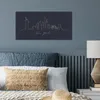 MuchoWow® Poster New York - Scherenschnitt - Blau 40x20 cm Produktbild-Vorschau 4