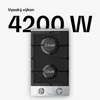Klarstein Verosteel plynová varná doska, 2 horáky, 4200 W, Náhľad obrázku produktu 3