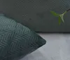 Kissen Dekokissen LxB 45x45 cm Grün Jacquard »GRETA« mit Produktbild-Vorschau 7