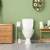 Relaxdays WC Garnitur, stehender Klopapierhalter, Produktbild-Vorschau 2
