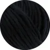 A close-up view of a ball of dark blue yarn. Produktbild-Vorschau