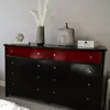 DecoMeister Möbelfolie selbstklebend 100x50 cm - Burgundrot Produktbild-Vorschau 3