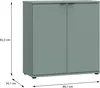 Forte GANYMEDE Kommode 80, minimalistische Kommode, Produktbild-Vorschau 6