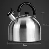 3 Liter Edelstahl Wasserkessel Wasserkocher Flötenkessel Produktbild-Vorschau 2