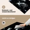 KitchenYeah© Herdabdeckplatte Vogel - Schwarz - Schwarm , Produktbild-Vorschau 2