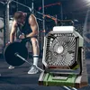 F70 Outdoor Camping Ventilator – Wiederaufladbarer Akku Produktbild-Vorschau 6