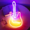 Rosikey LED neonový nápis Guitar – 38,5 x 17 cm nástěnná Náhled obrázku produktu 4