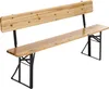 Set di brasserie con tavolo da 180 cm e panche con Anteprima dell’immagine prodotto 4