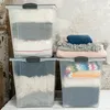 3er Set Box 70 l COMPACT, Farbe:Anthrazit Produktbild-Vorschau 2