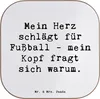 Mr. & Mrs. Panda Untersetzer für Gläser Spruch Fußball Produktbild-Vorschau 1