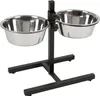 Kerbl Futterbar für Hunde / Katzen + 2 Futternäpfe aus Anteprima dell’immagine prodotto 2