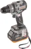 A cordless drill with battery pack and charger, shown against a white background. Voir les images du produit
