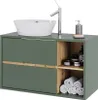 A bathroom vanity with a sink and faucet. Náhled obrázku produktu