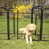 Aga Welpenauslauf aus Metall 80x80 cm, Freigehege mit Tür, Produktbild-Vorschau 9