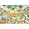 Jumbo 19059 Jan van Haasteren Die Oase 1500 Teile Puzzle Voir les images du produit 2