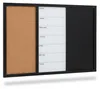 Relaxdays Kombitafel 3in1, HxB: 50x70 cm, Whiteboard, Produktbild-Vorschau 9