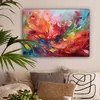 Leinwand Bilder 80x60 cm - Abstrakt Bunt, moderne Wanddeko Produktbild-Vorschau 2