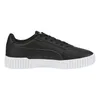 A side view of a black Puma sneaker with a white sole, isolated on a white background. Podgląd zdjęcia produktu
