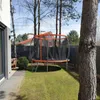 nabbi Trampolin Jumper PROFI 305 cm - schwarz / orange Produktbild-Vorschau 15