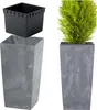 Hoher Blumentopf Effect Urbi DURS200E mit Einsatz | Marengo Produktbild-Vorschau 2