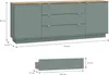 Forte GANYMEDE Sideboard 230, minimalistisches Sideboard, Produktbild-Vorschau 6