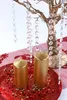 Candela 12 x 6 cm 6 pezzi rosé oro Matrimonio di Natale Anteprima dell’immagine prodotto 9