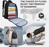 Delgeo Reise Laptop Rucksack für Männer, wasserdichtes Produktbild-Vorschau 5