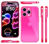 Neon Hülle für iPhone 14 Pro Max, Durchscheinend Bunt Produktbild-Vorschau 7