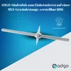 ADGO® Nastavitelný sloupek 80X80 Pro stavební sloupkovou Náhled obrázku produktu 2