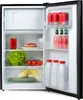 An open refrigerator with food and drinks inside. Voir les images du produit