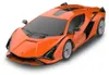 Rc-Auto 1:24 Rastar Lamborghini Sian Orange Náhled obrázku produktu 2