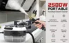 2500W ruční parní čistič, 10s 105℃/3bar páry, 6 rychlostí Náhled obrázku produktu 9