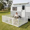 COSTWAY, jaula plegable para cachorros, valla para perros Vista previa de la imagen del producto 9