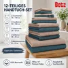 Betz 12-tlg. Handtuch-Set BERLIN 2 Liegetücher 4 Handtücher Produktbild-Vorschau 2
