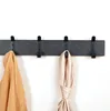 ACAZA Garderobe - 16 Haken - 88 cm - Schwarz - Hängend - Produktbild-Vorschau 5