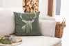 Kissenhülle Waldhirsch 45x45cm grün Samt Optik Produktbild-Vorschau 2