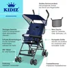 KIDIZ® Kinderwagen CITY Buggy Kinderbuggy klappbar Produktbild-Vorschau 2