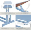 tectake® Schreibtisch aus Holz 109 x 55 x 94 cm Produktbild-Vorschau 5