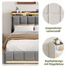 Boxspringbed 140x200 cm met USB-poort, bed met Productafbeelding-voorbeeld 8