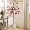 130 cm sztuczna roślina w doniczce, drzewo magnolii z Podgląd zdjęcia produktu 3