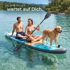 tectake® Stand-Up Paddle Board 2in1, aufblasbar, Produktbild-Vorschau 8