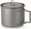 Lixada Titanium Pot Camping Portable Titanium Water Náhľad obrázku produktu 5