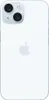 The back of a white iPhone with the Apple logo in the center. Produktbild-Vorschau