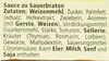 Maggi Sauce zu Sauerbraten fein abgeschmeckt servierfertig Produktbild-Vorschau 7