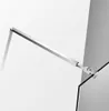 A close-up view of a shower screen stabilizer bar attached to a glass panel. Produktbild-Vorschau