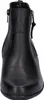 A front view of a black leather boot. Anteprima dell’immagine prodotto