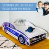 Lit voiture 70x140 cm Lit de jeu pour enfants avec Voir les images du produit 2