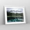 Gerahmtes Poster - Weißer Rahmen - Landschaft Berge Wolken Produktbild-Vorschau 8
