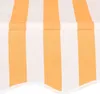 ručně stahovací markýza vidaXL 250 cm oranžovo-bíle Náhled obrázku produktu 3